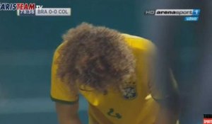 La blessure de David Luiz avec le Brésil
