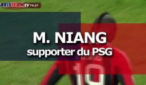 Niang, supporter du PSG