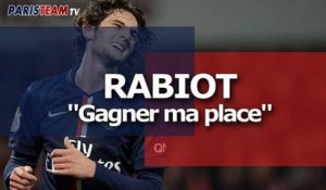 Rabiot : "Gagner ma place"