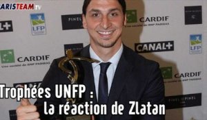 Trophées UNFP : la réaction de Zlatan