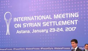 Syrie: ouverture des pourparlers de paix à Astana