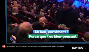 Affaire Penelope Fillon : les journalistes comparés aux nazis au meeting de François Fillon (vidéo)