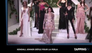 Kendall Jenner très sexy en robe transparente à la Fashion Week de New York