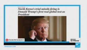 "La Corée du Nord teste Trump"