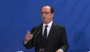 Pour Hollande, Trump représente un "défi" pour l'Europe