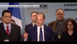 Benoît Hamon investi candidat du Parti socialiste avec plus de 58% des suffrages