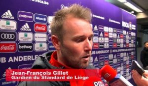 Jean-François Gillet : l'homme du match d'Anderlecht-Standard