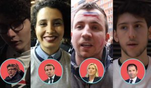 À 20 ans, ils nous disent pourquoi ils votent Le Pen, Macron, Hamon, Mélenchon
