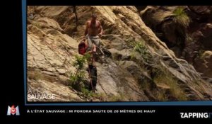 M Pokora - A l'état sauvage : Son incroyable saut de 20 mètres de haut ! (vidéo)