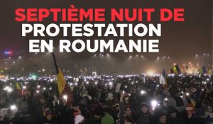 Roumanie : 7 jours de manifestations monstres 