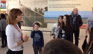 Visite en famille au Mémorial de Caen