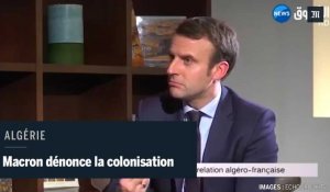 La colonisation, un « crime contre l'humanité », selon Emmanuel Macron