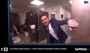 Cyril Hanouna enfarine Camille Combal en direct sur C8 (Vidéo)