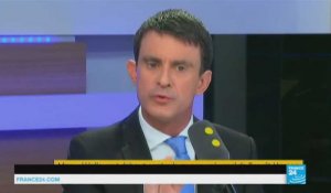 Primaire de la gauche : Valls attaque son rival à la veille du débat