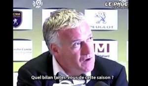 Deschamps : "Une énorme déception..."