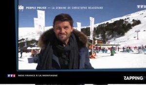 50 min Inside - Miss France 2017 : Alicia Aylies multiplie les chutes en ski (vidéo)
