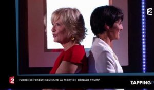 Florence Foresti souhaite la mort de Donald Trump dans Thé ou Café (vidéo)