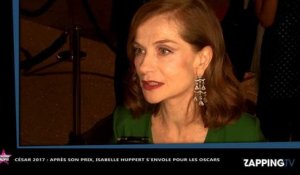 Isabelle Huppert : Après son prix de la meilleure actrice, elle part confiante aux Oscars ! (Exclu)