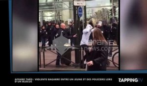 Affaire Théo : un lycéen s'attaque à des policiers lors d'un blocus (vidéo)