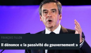 Fillon dénonce "la passivité du gouvernement" face aux violences à Nantes