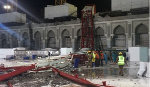 La chute d'une grue à La Mecque fait plusieurs dizaines de morts