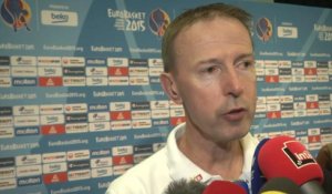 Eurobasket : Collet souhaite que ses joueurs restent mobilisés pour la suite