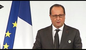 Hollande annonce que 60 contributions nationales ont été déposées pour la COP 21