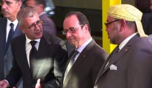 Visite d'"amitié" de François Hollande au Maroc