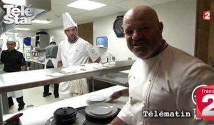 Télématin - Les larmes de Philippe Etchebest à propos de la création de son nouveau restaurant - Mercredi 23 septembe 2015