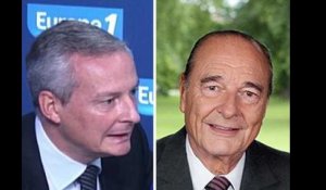 Bruno Le Maire imite Jacques Chirac, une nouvelle fois