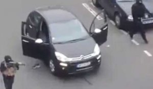 Charlie Hebdo : les images de l'attaque, filmée par des témoins
