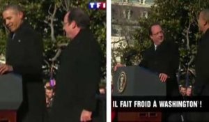 Hollande vs Obama: la "battle" de blagues