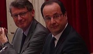 Quand Hollande montre son "autorité"