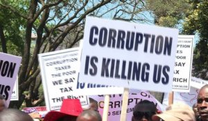 Des milliers de Sud-Africains manifestent contre la corruption