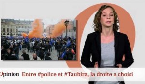 #tweetclash : Entre #police et #Taubira, la droite a choisi
