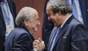 Platini et Blatter suspendus 90 jours par la Fifa