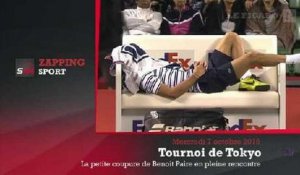 Zap'Sport : La petite sieste de Benoît Paire en plein match