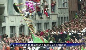 Les Belges de Mons en liesse pour une tradition cocasse