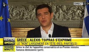 Tsipras : « Dès demain, la Grèce retournera à la table des négociations »
