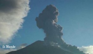 Eruption du Tungurahua en Equateur