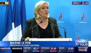 Le Pen : maintien du FN "partout où nous en avons la possibilité", réexamen "dans quelques villes"