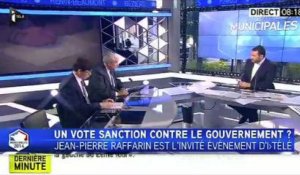 Municipales : "C'est un vote de colère", selon Jean-Pierre Raffarin 