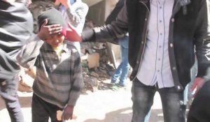 Syrie : au coeur du camp de Yarmouk