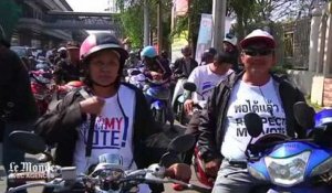 Thaïlande : les pro les et anti-gouvernement manifestent avant les élections