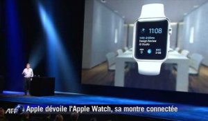Apple dévoile l'Apple Watch, sa montre connectée