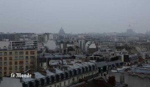 L'éclipse vue des toits de Paris en time-lapse