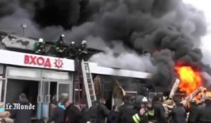 Un incendie meurtier ravage un centre commercial en Russie