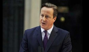 David Cameron soulagé après la victoire du non