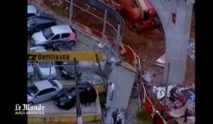 Effondrement meurtrier du métro aérien de Sao Paulo