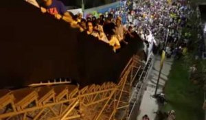 Mondial 2014 : un escalier du stade Maracana tangue dangereusement